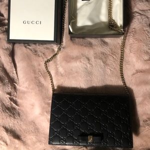Gucci GG Guccissima Signature Mini Chain Bag